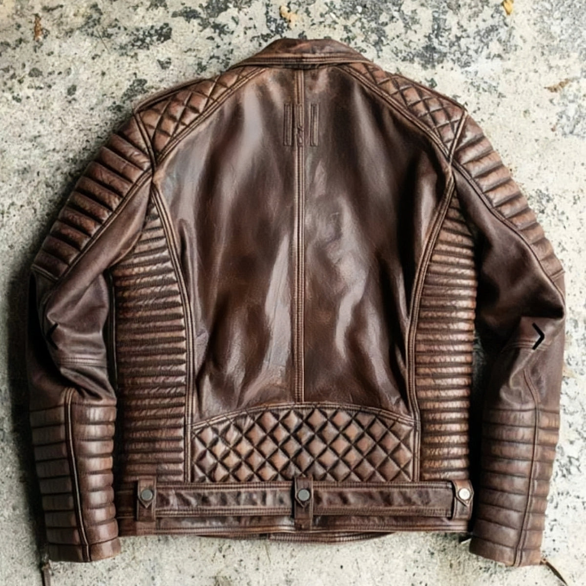 Blaq Motorcycle Leather Biker Jacket – Good Leather Garments