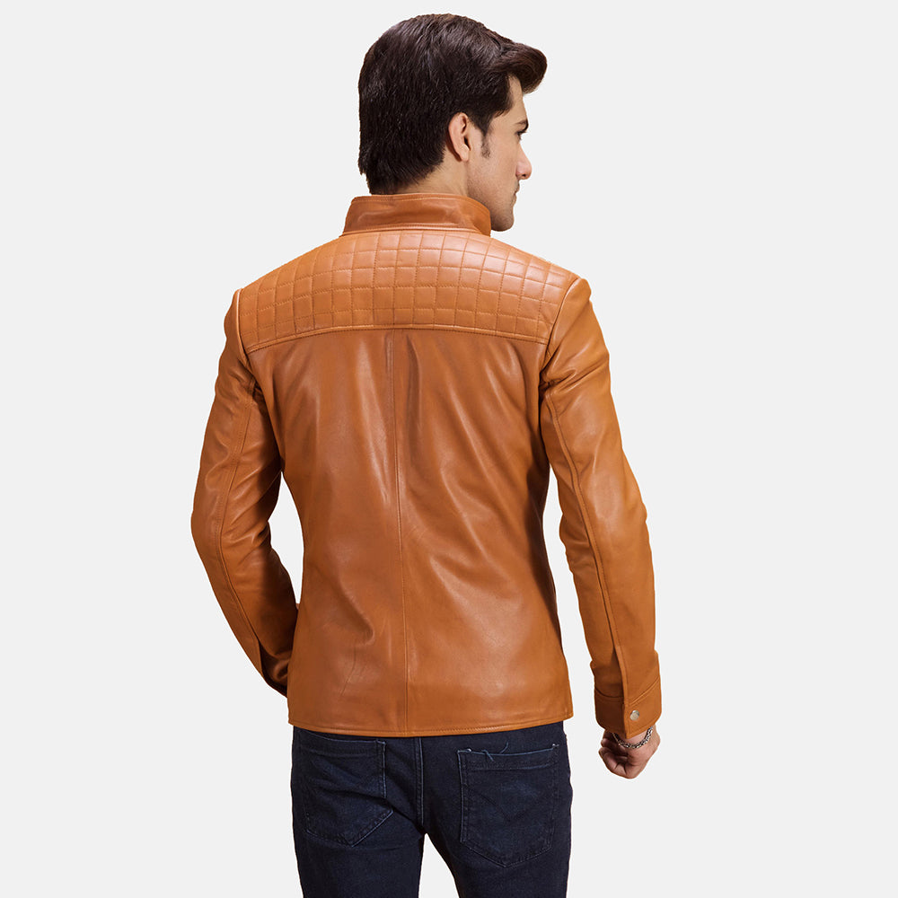 Voltex Leather Biker Jacket