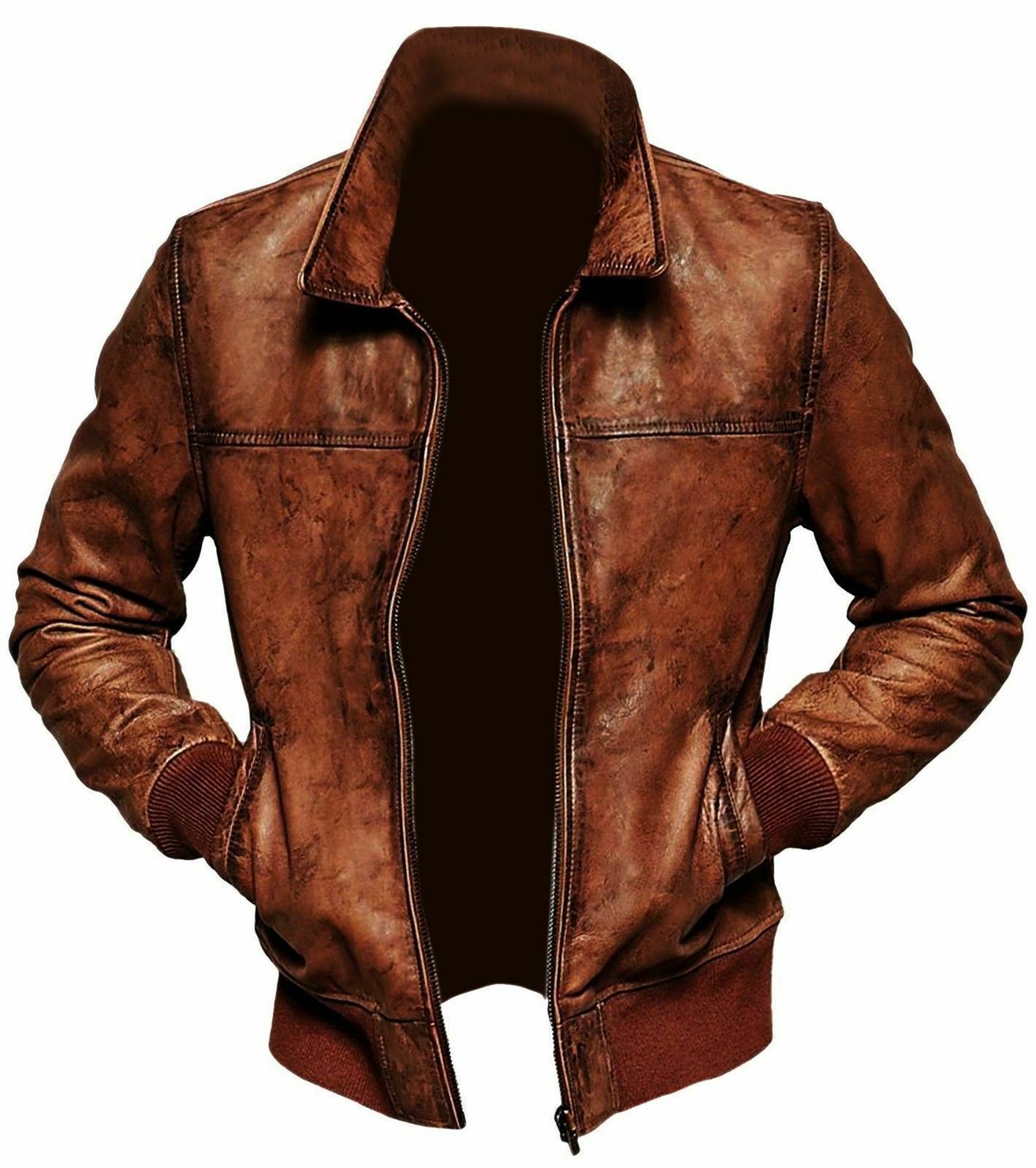 Vintage leather deals jacket