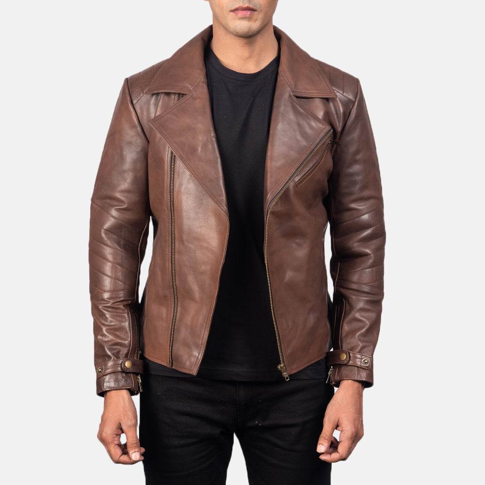 Raiden Leather Biker Jacket