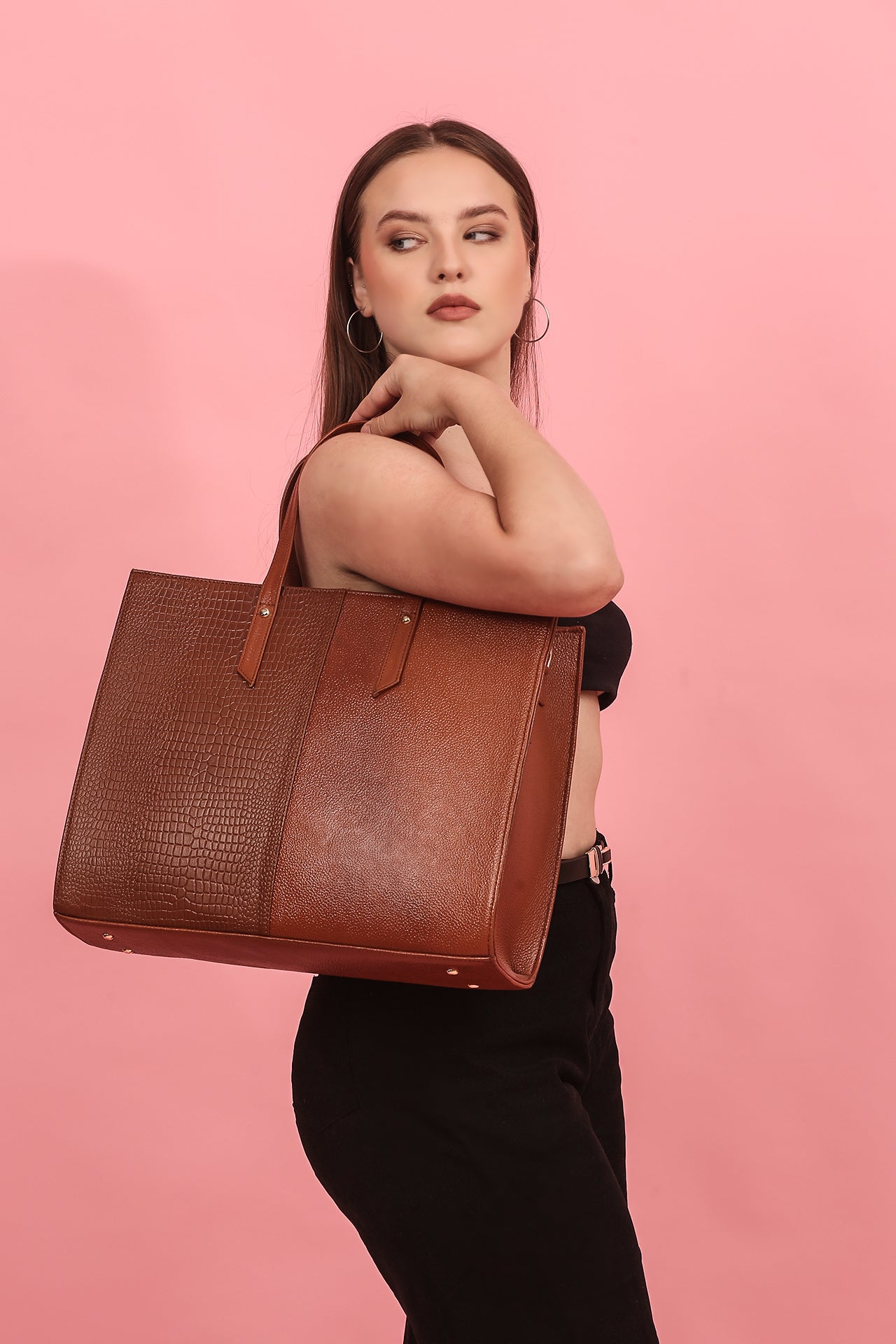 Luxelle Leather Ladies Handbag