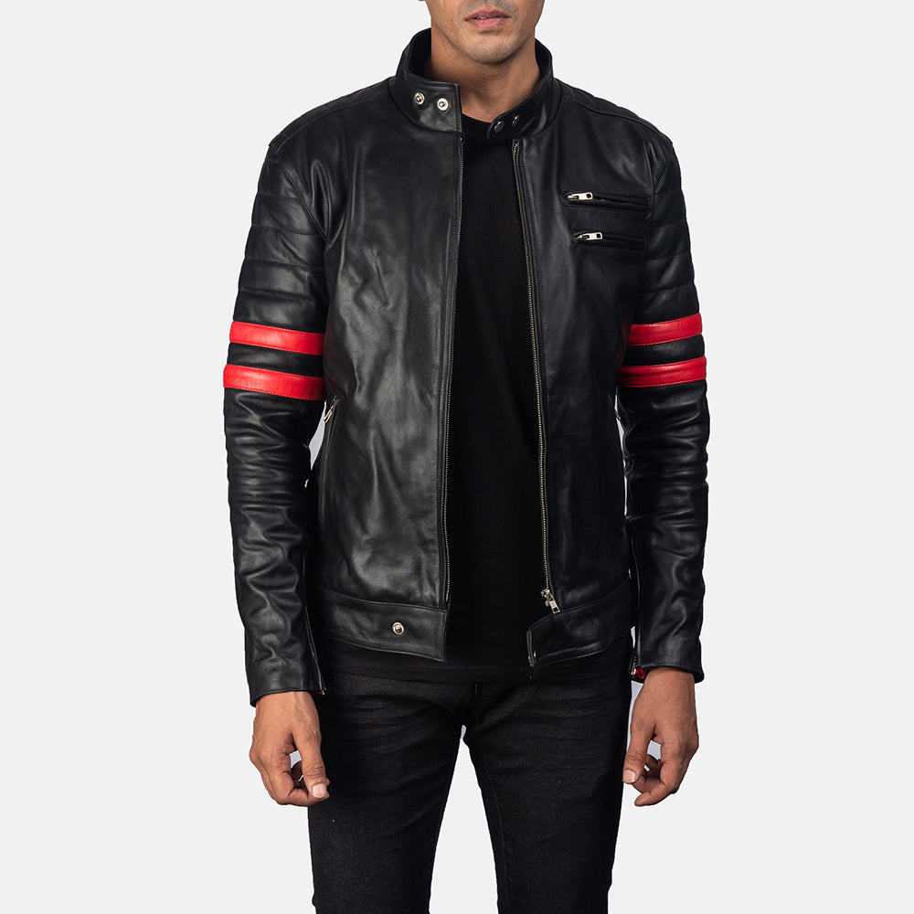 Monza Leather Biker Jacket
