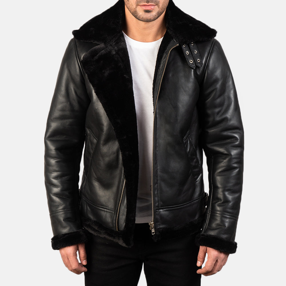Francis B-3  Leather Bomber Jacket
