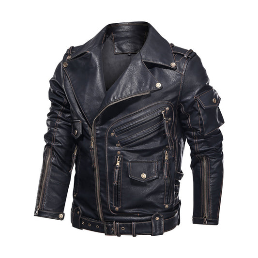 Cobra Biker Leather Jacket