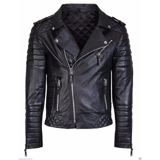 RUFI BIKER BLACK JACKET