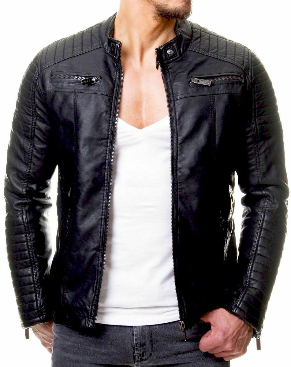 Bumper Padded Black Jacket