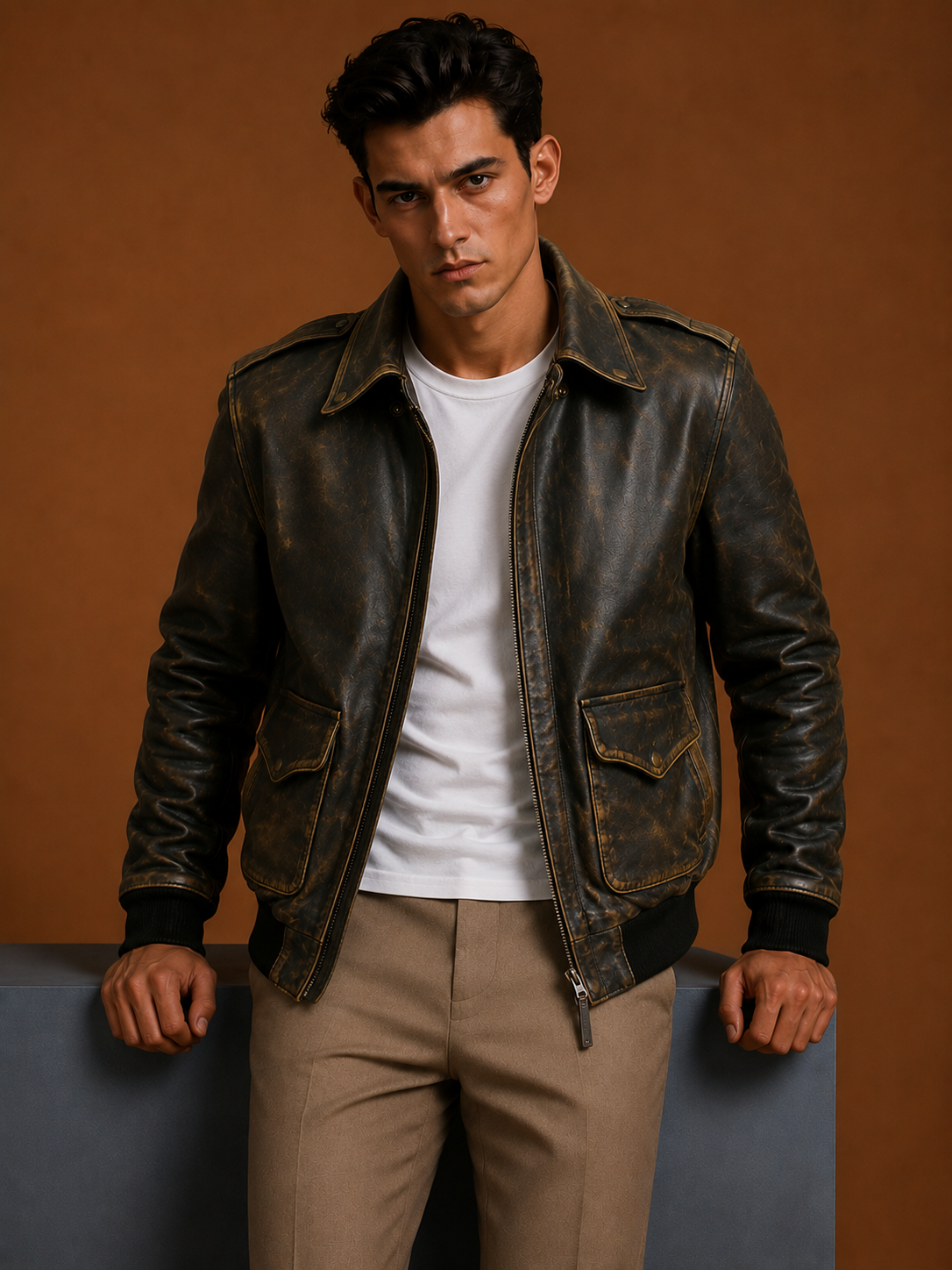 Tond Rubbuf bomber jacket