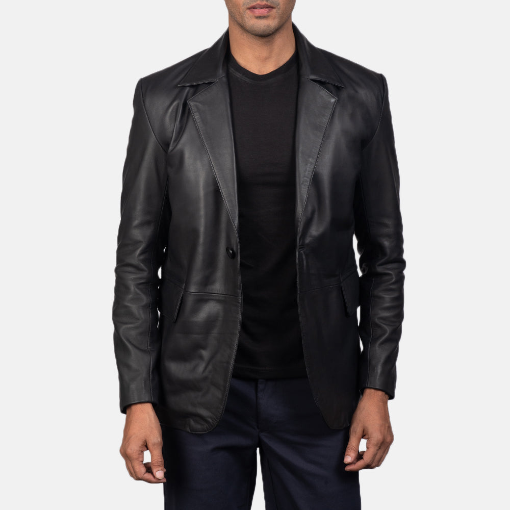 Daron  Leather Blazer
