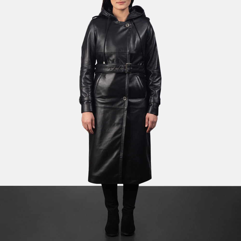 Fixon Hooded Trench Coat