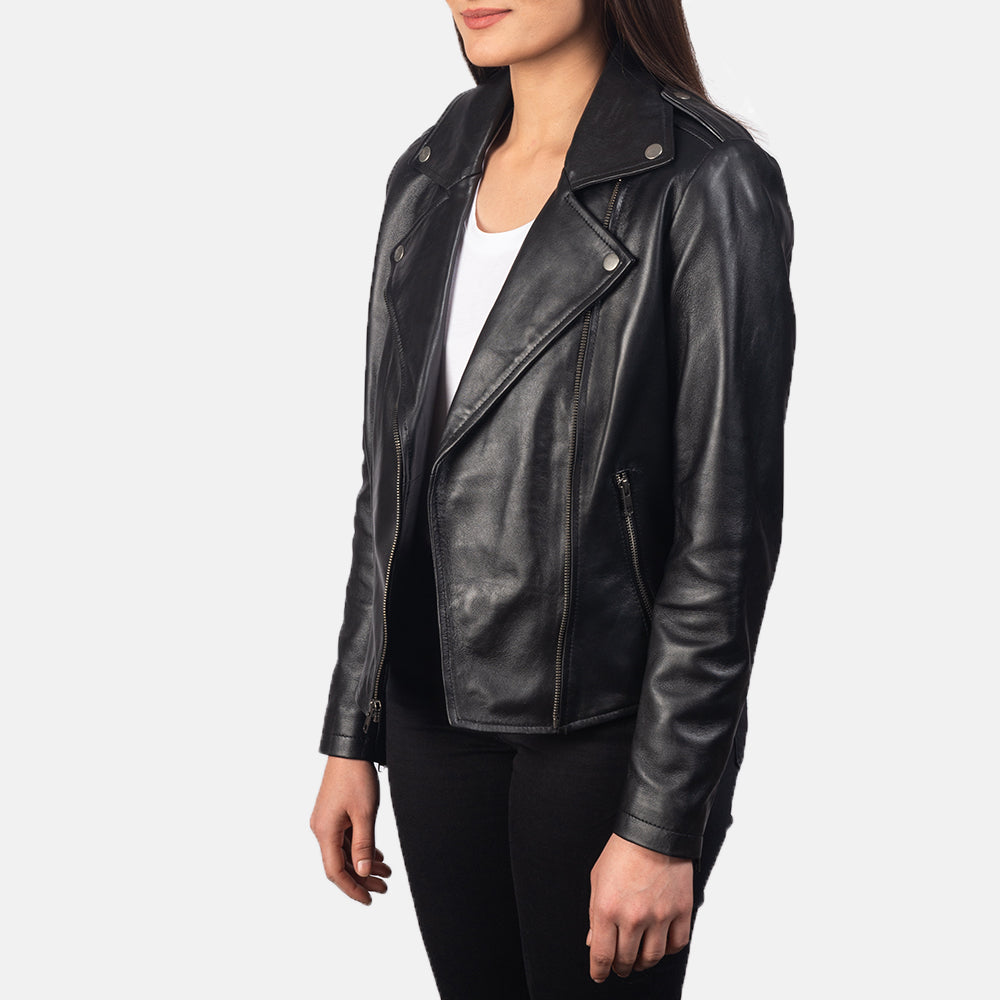 Flashback Leather Biker Jacket