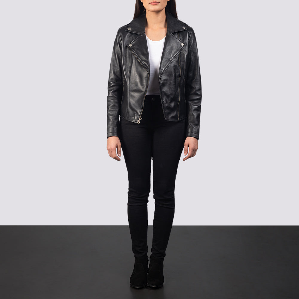 Flashback Leather Biker Jacket