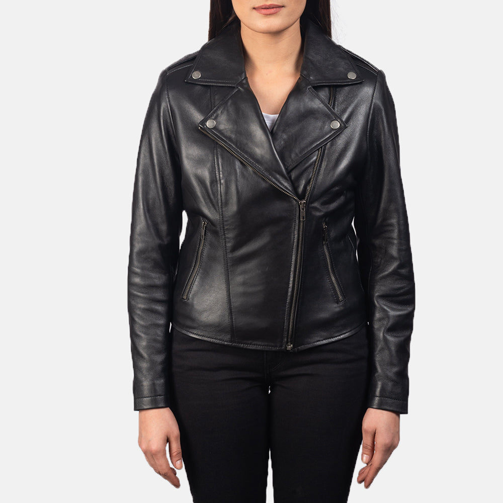 Flashback Leather Biker Jacket