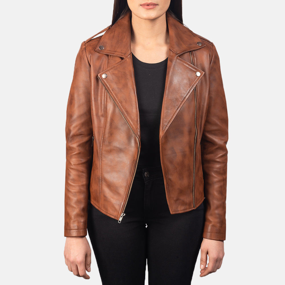 Flashback Leather Biker Jacket