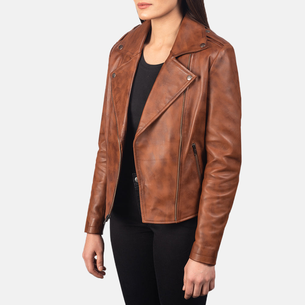 Flashback Leather Biker Jacket