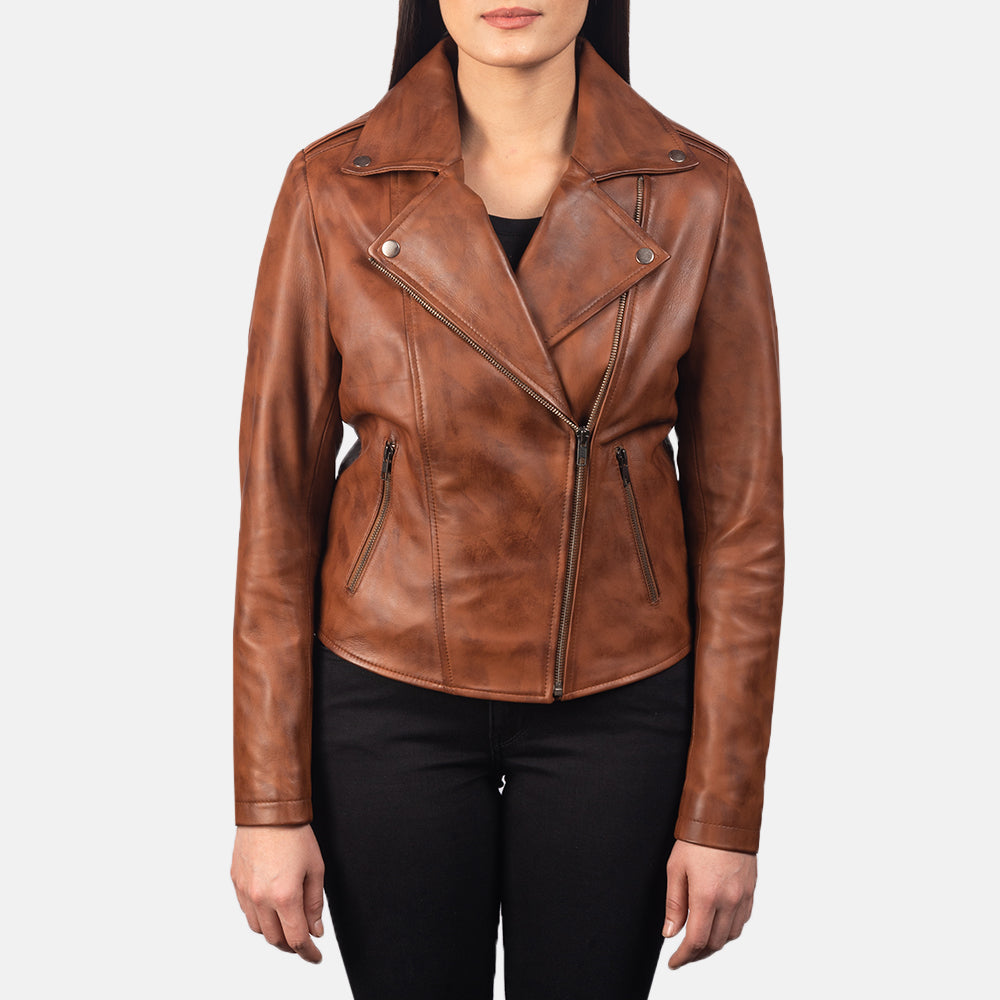 Flashback Leather Biker Jacket