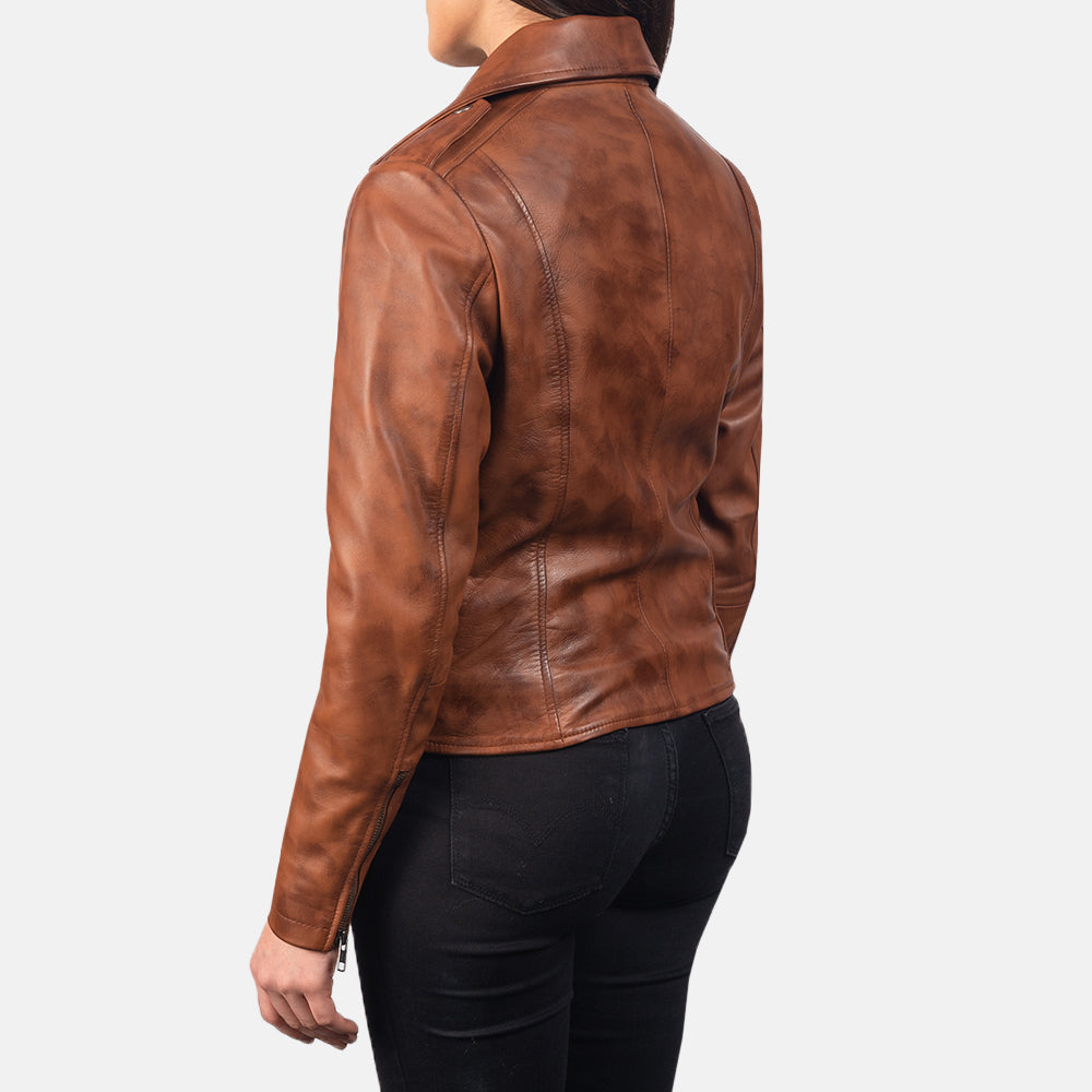 Flashback Leather Biker Jacket