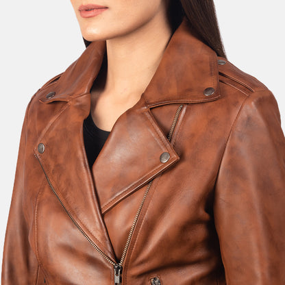 Flashback Leather Biker Jacket