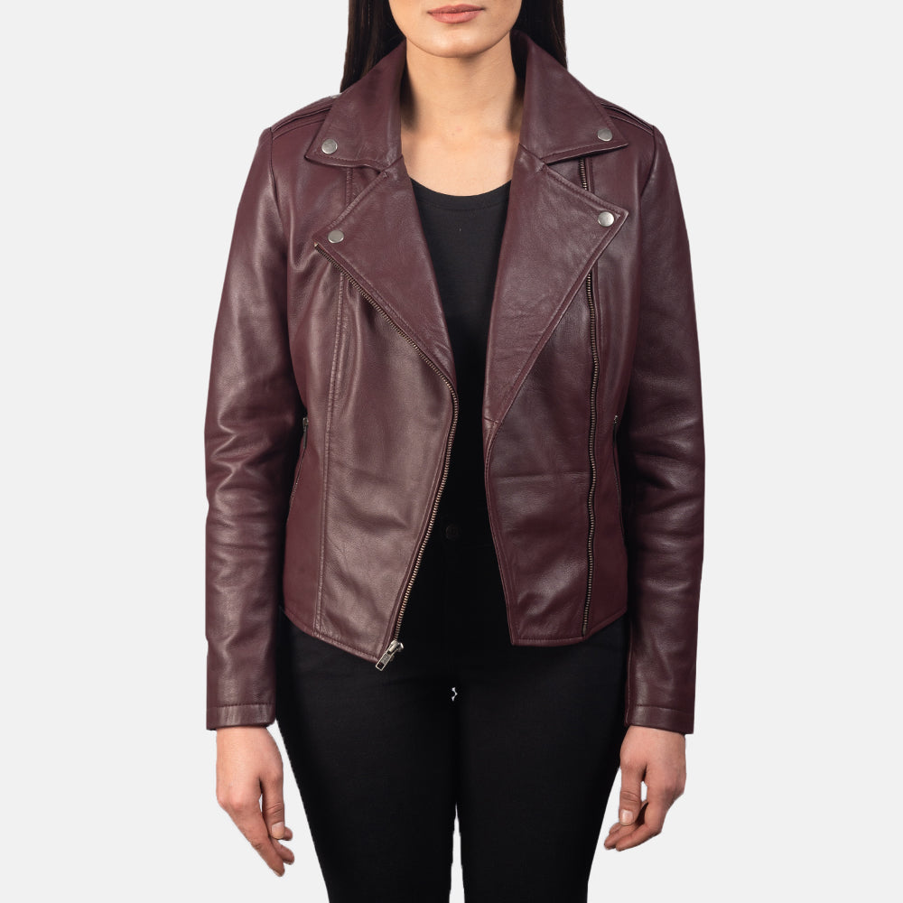 Flashback Leather Biker Jacket