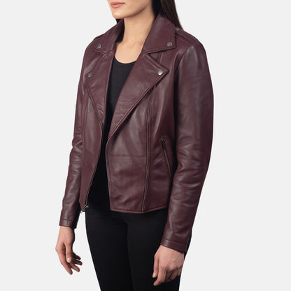 Flashback Leather Biker Jacket