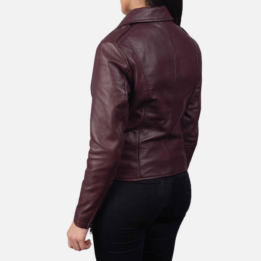 Flashback Leather Biker Jacket