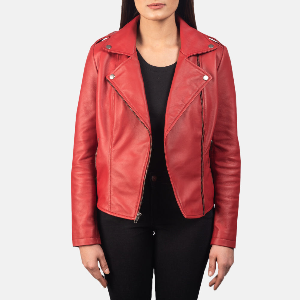 Flashback Leather Biker Jacket