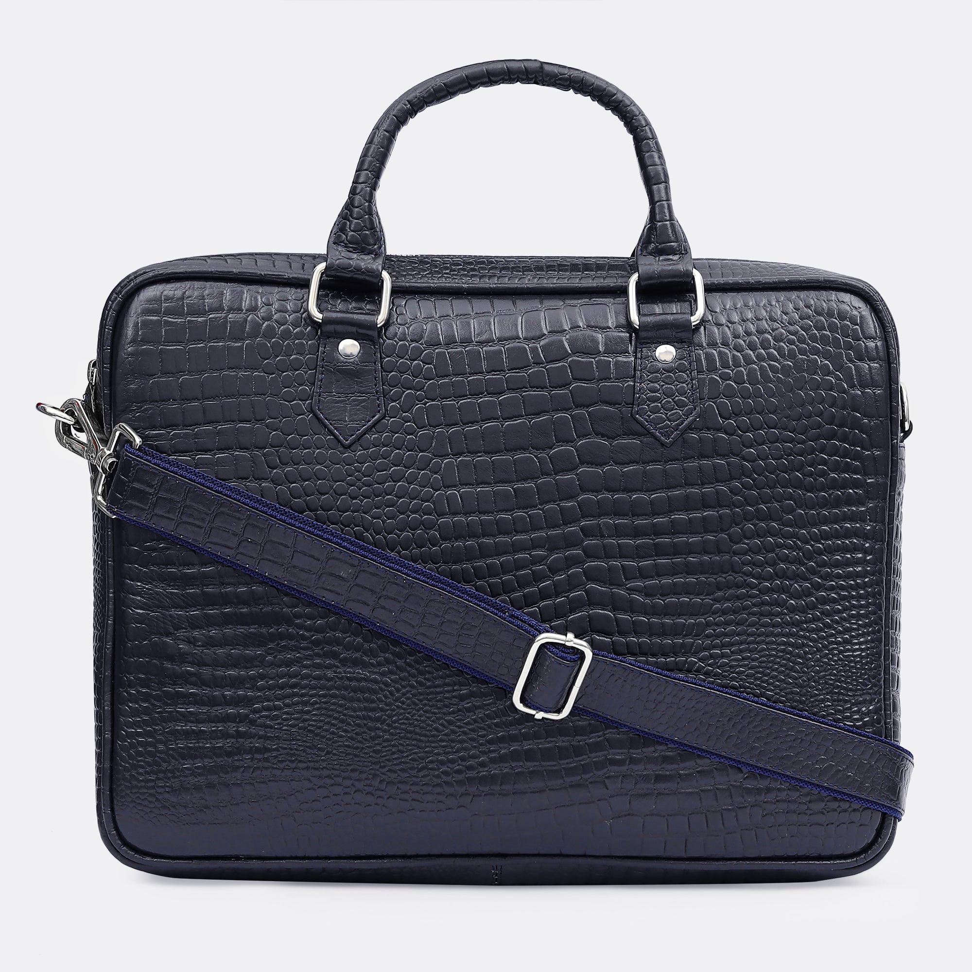 Liters Croco Laptop Bag