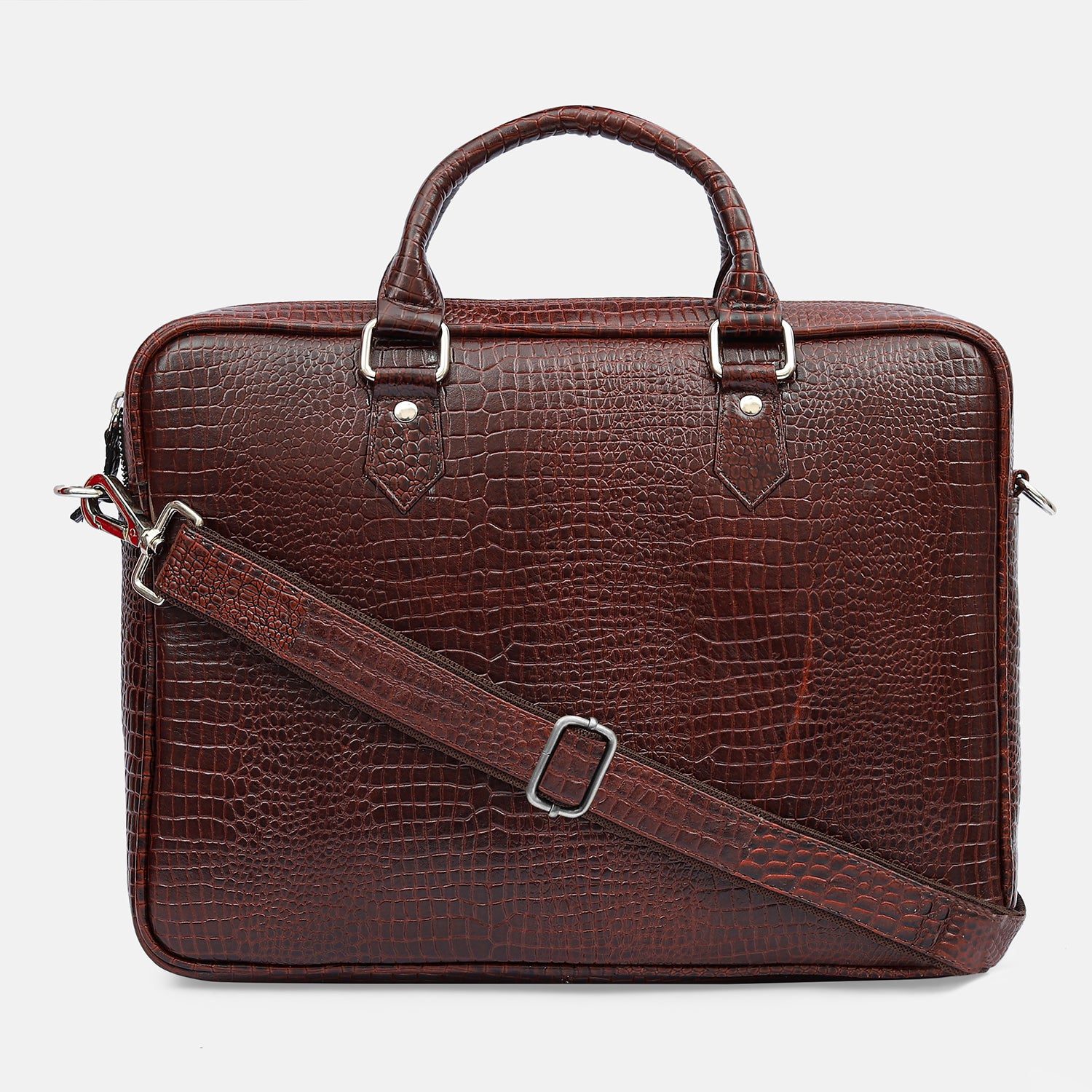 Liters Croco Laptop Bag