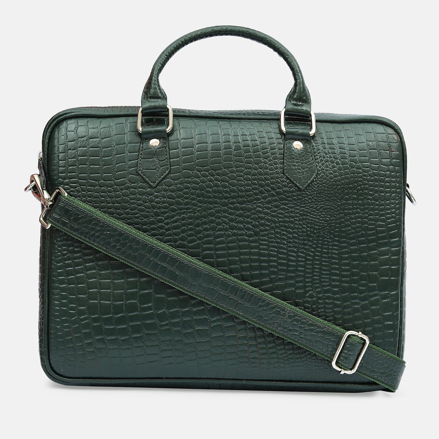Liters Croco Laptop Bag