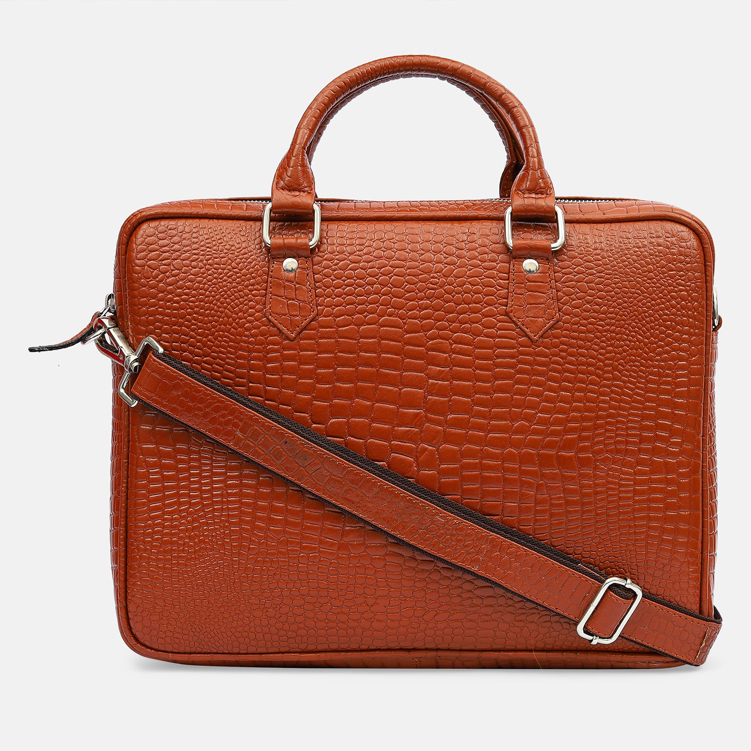 Liters Croco Laptop Bag