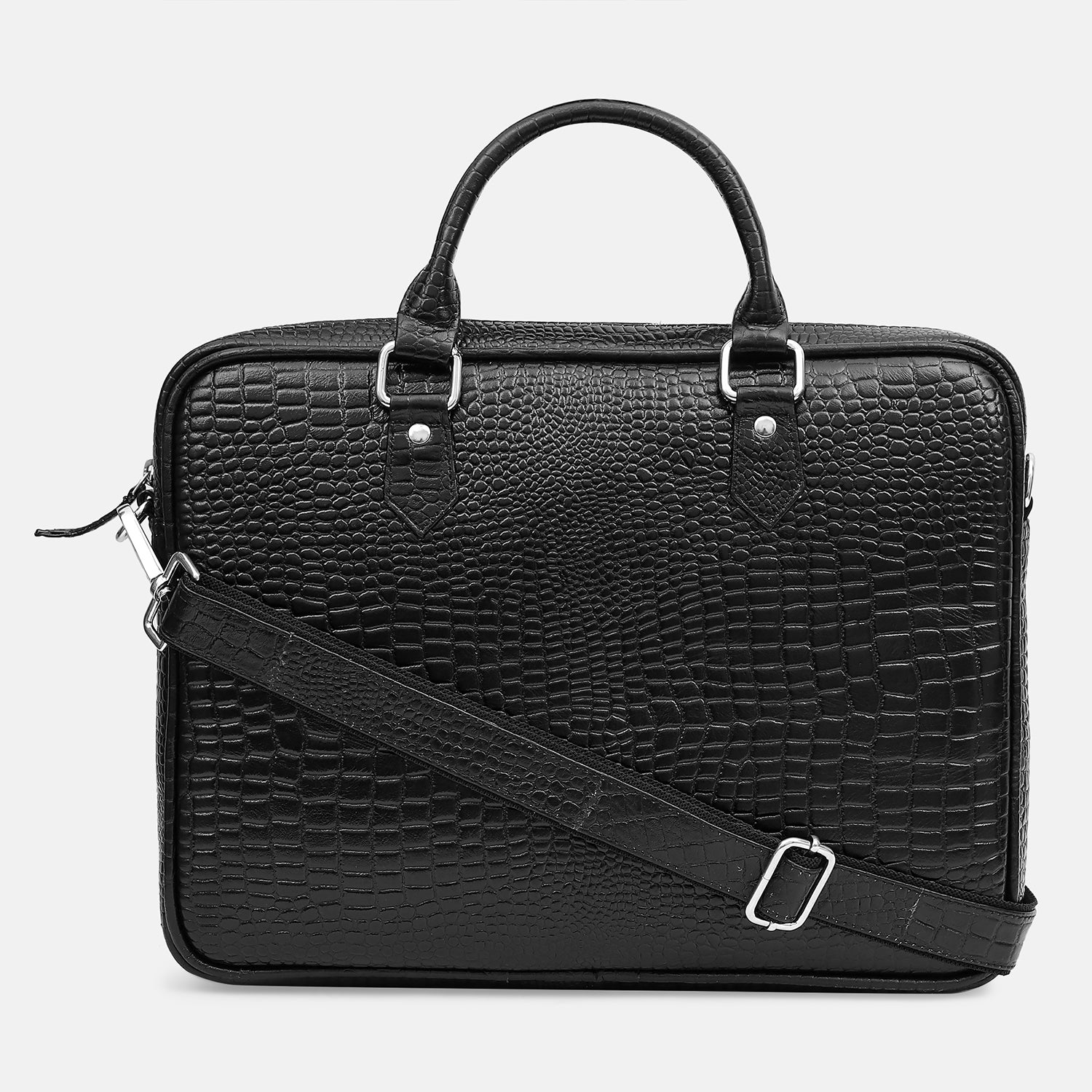 Liters Croco Laptop Bag