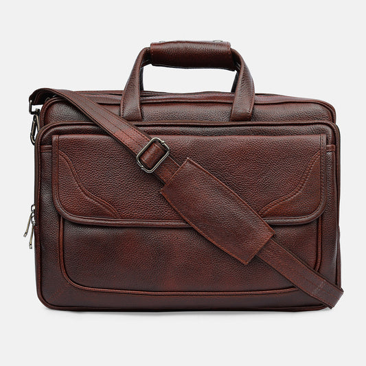 Denta Leather Massanger Bag