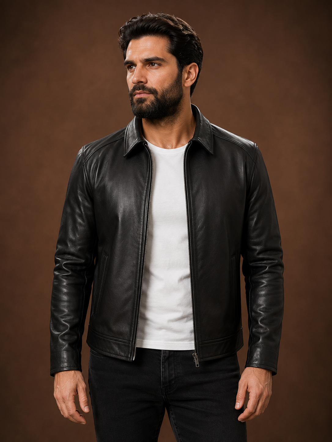 Oxford Classic Leather Jacket