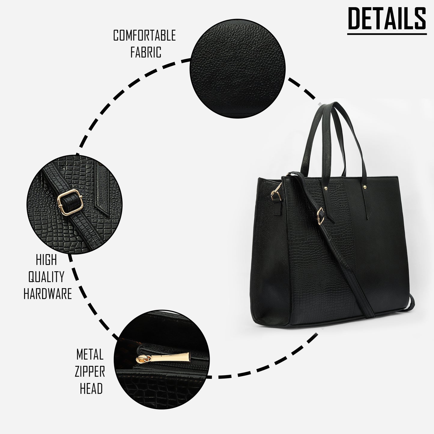 Luxelle Leather Ladies Handbag