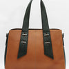Dual-Tone Elegance Leather Purse
