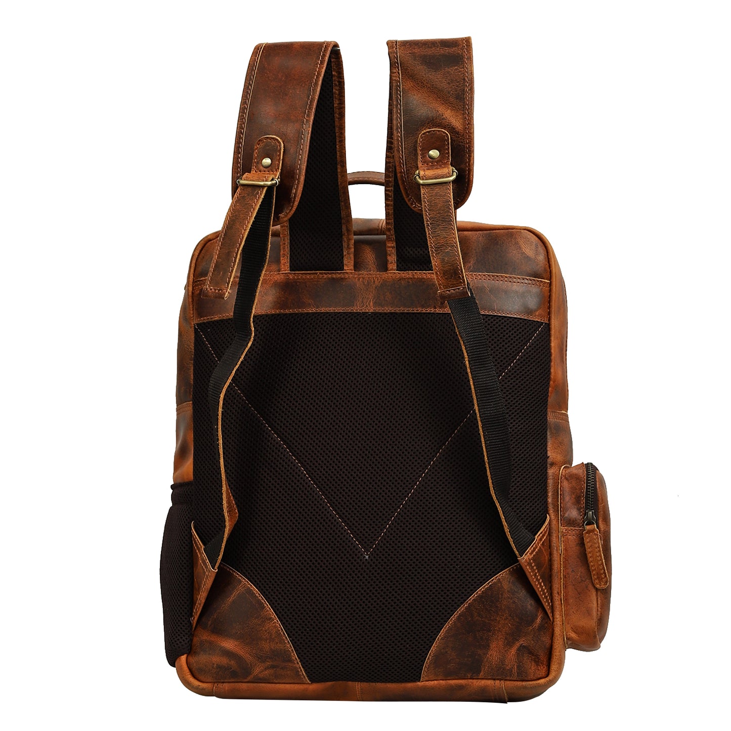 Classic Leather Travel Backpack