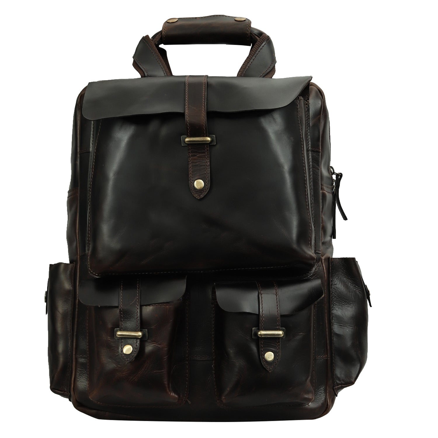 Crunch Leather Backpack