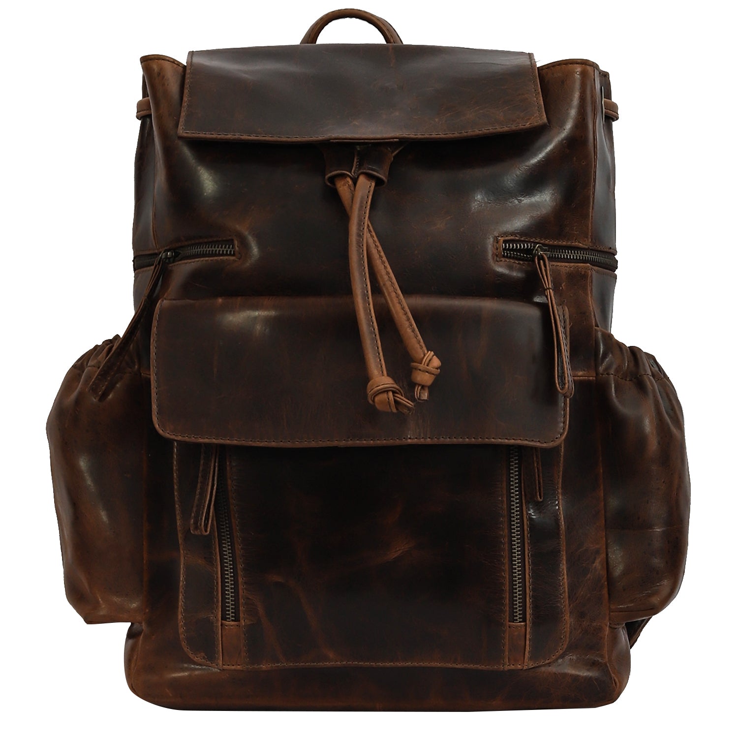 Top Crunch Leather Backpack