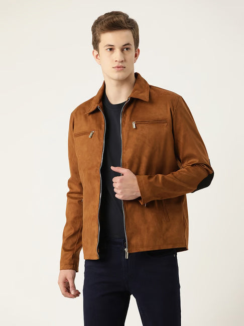 Ultimate Suede Leather Biker Jacket
