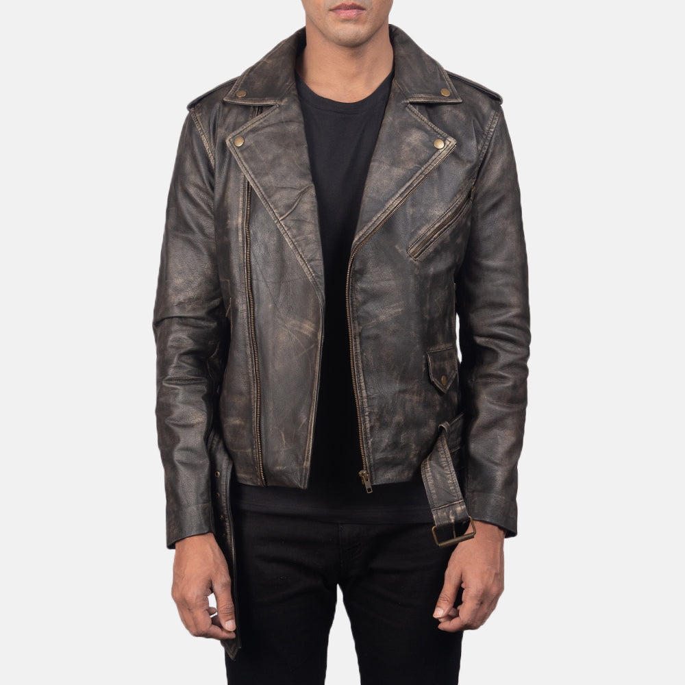 Allaric Alley  Leather Biker Jacket