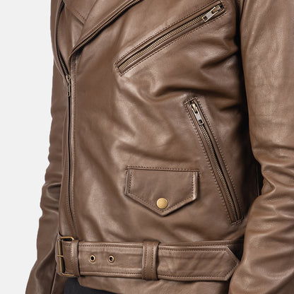 Allaric Alley  Leather Biker Jacket
