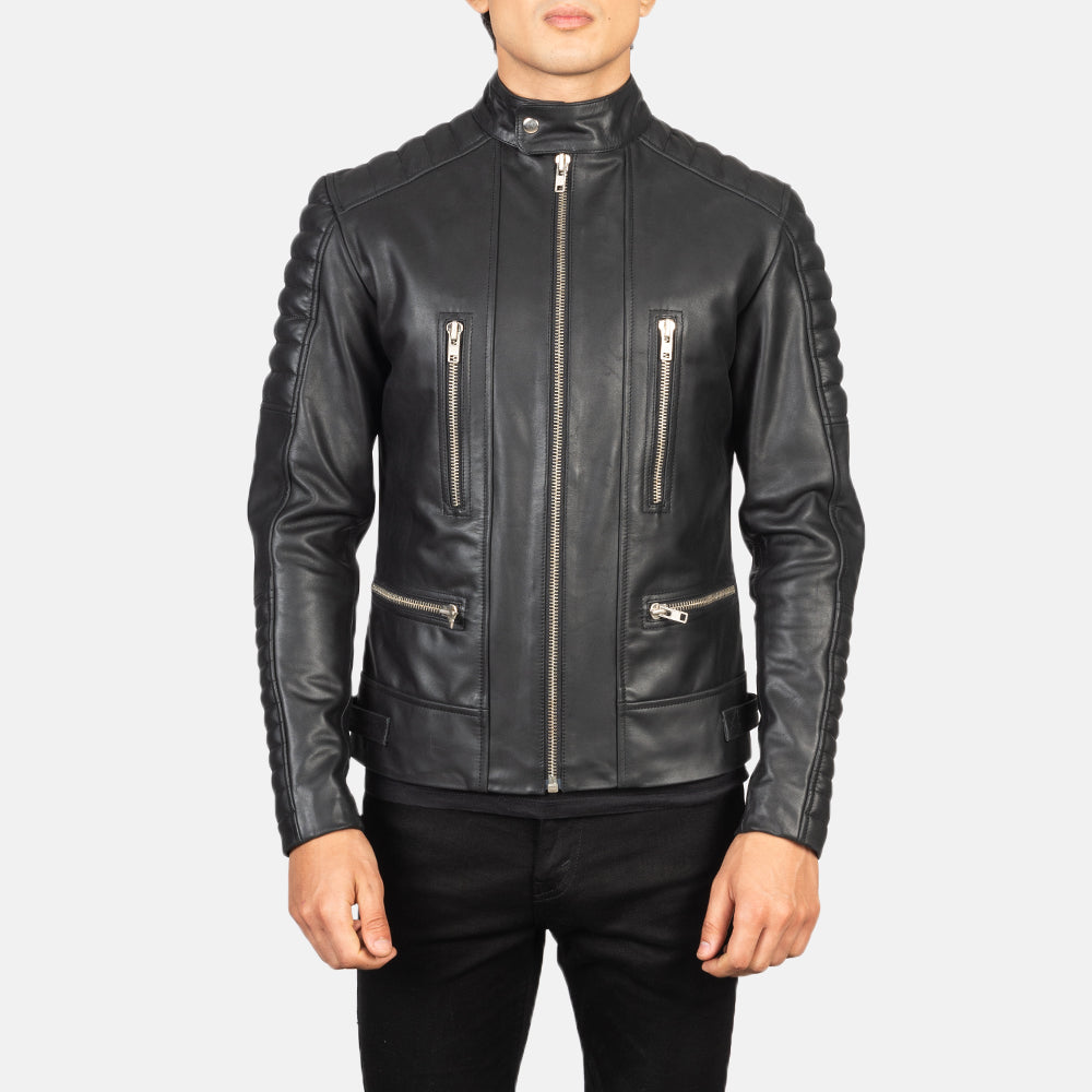 Damian Leather Biker Jacket - 2