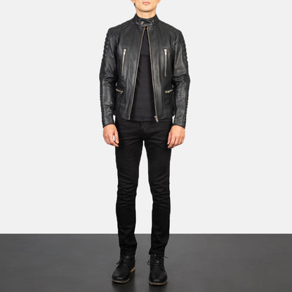 Damian Leather Biker Jacket - 2