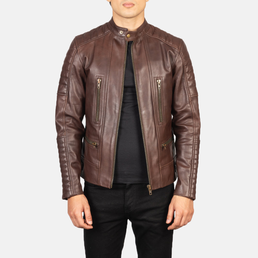 Damian Leather Biker Jacket - 2