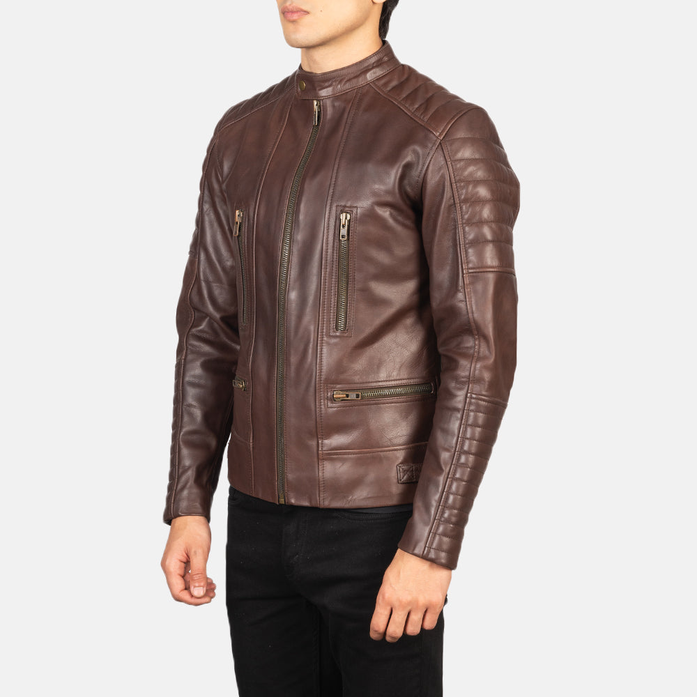 Damian Leather Biker Jacket - 2