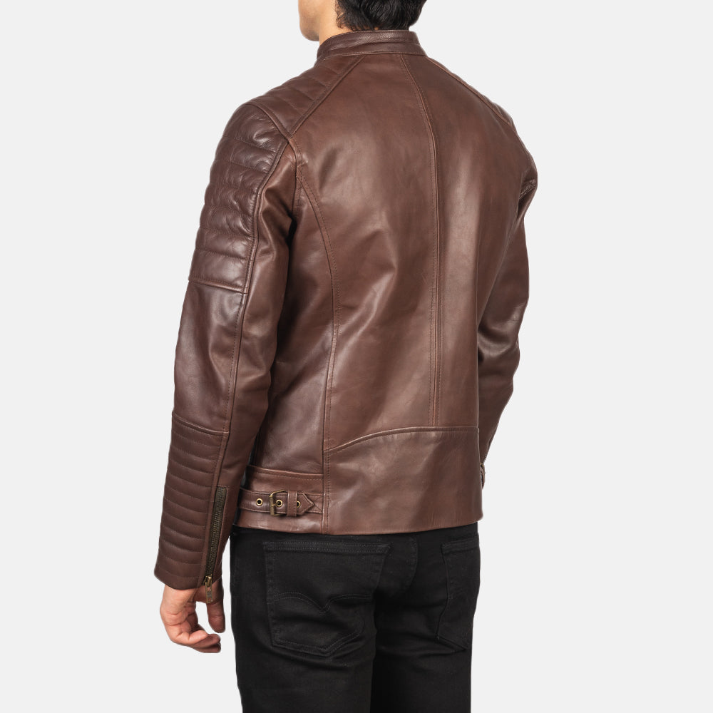 Damian Leather Biker Jacket - 2