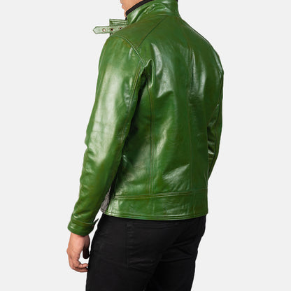 Darren Leather Biker Jacket
