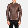 Faisor Leather Biker Jacket
