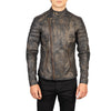 Faisor Leather Biker Jacket