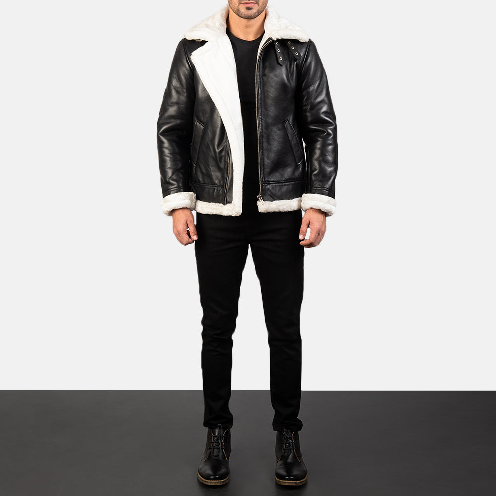 Francis B-3  Leather Bomber Jacket