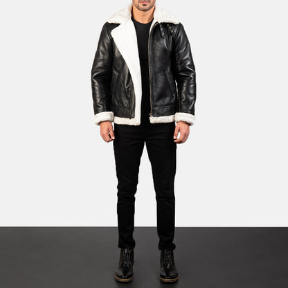 Francis B-3  Leather Bomber Jacket